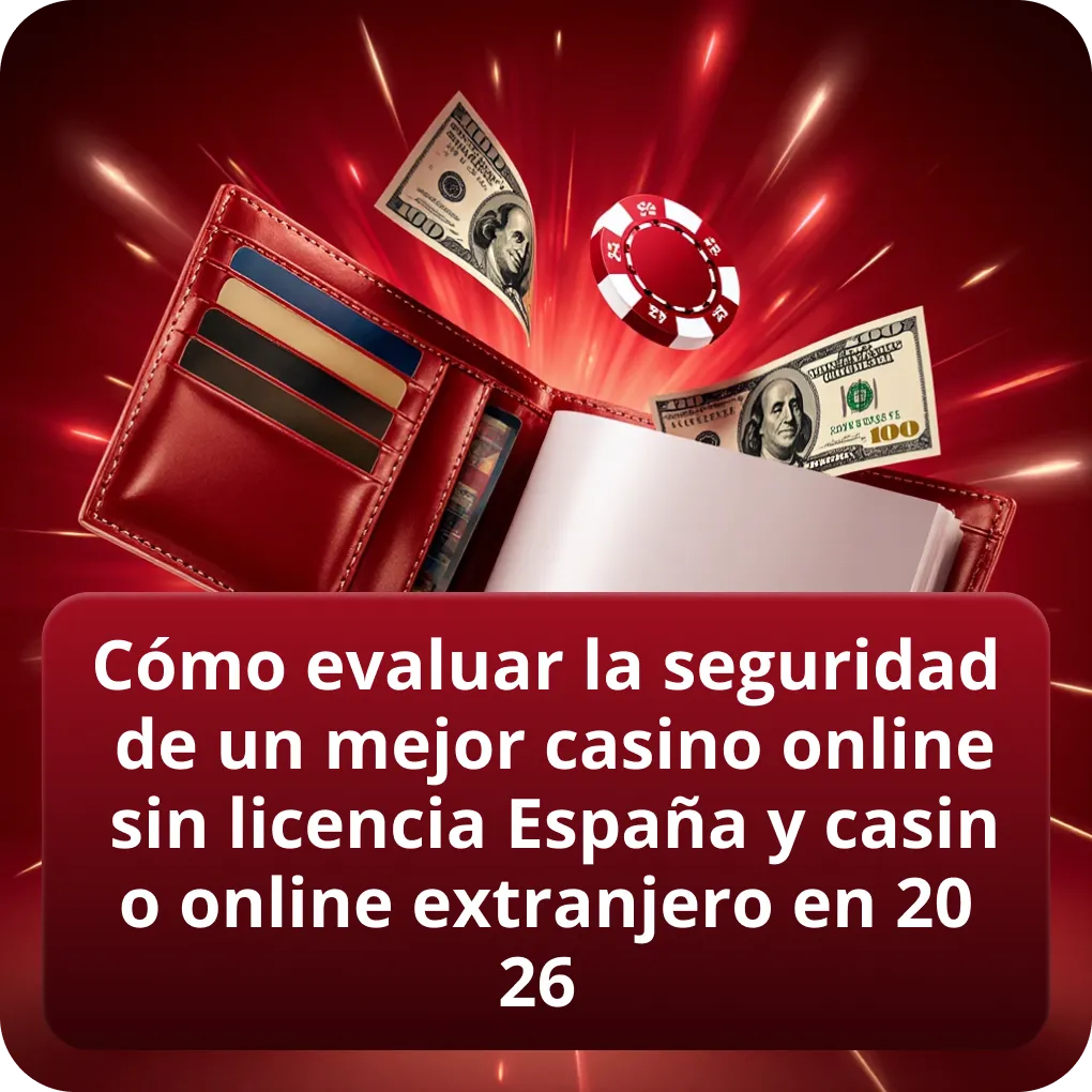 Cómo evaluar la seguridad de un mejor casino online sin licencia España y casino online extranjero en 2026
