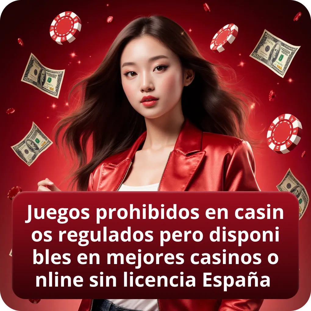 Juegos prohibidos en casinos regulados pero disponibles en mejores casinos online sin licencia España