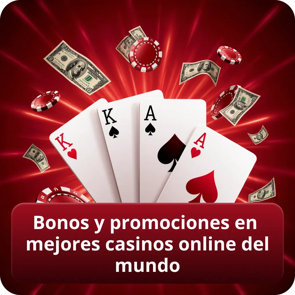Bonos y promociones en mejores casinos online del mundo