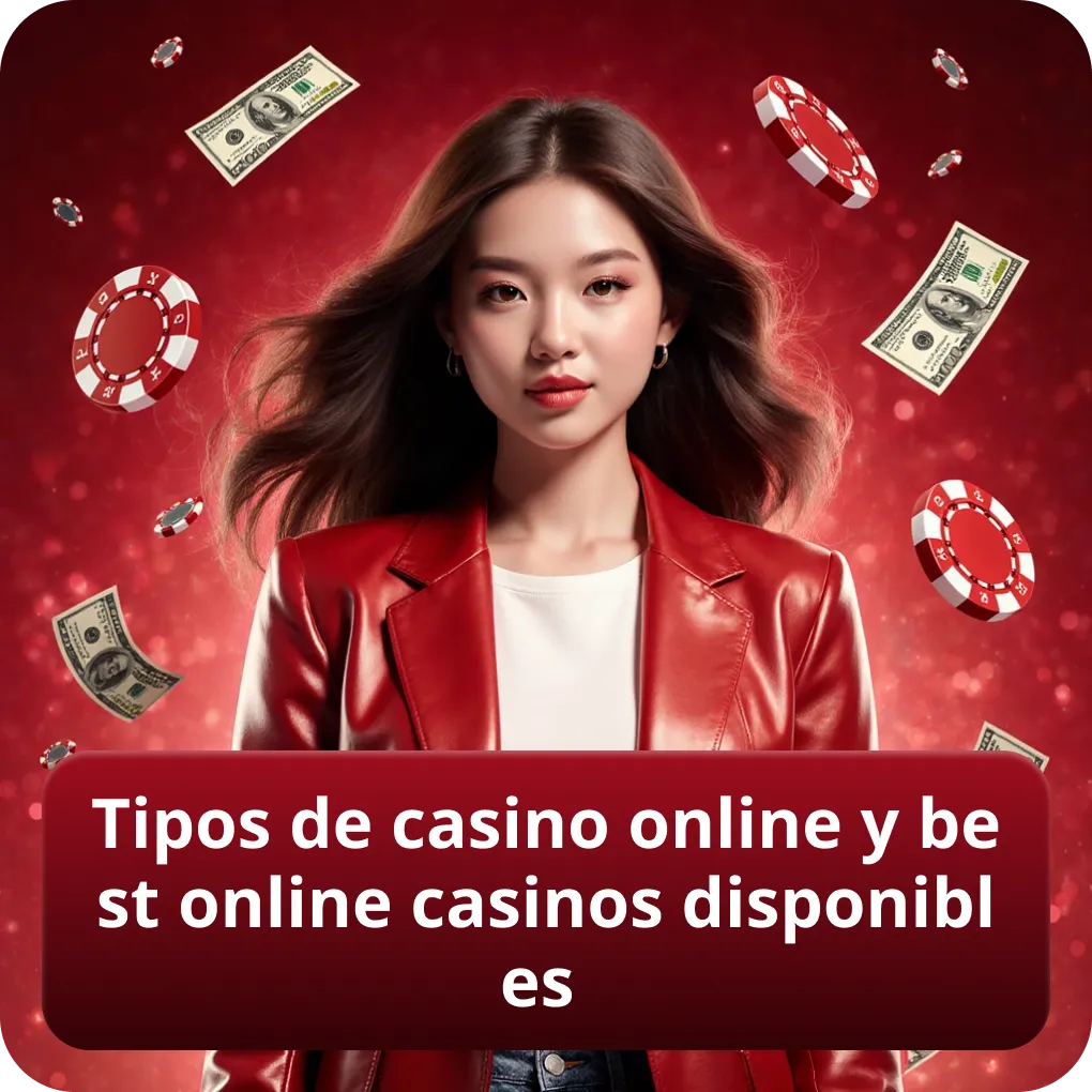 Tipos de casino online y best online casinos disponibles