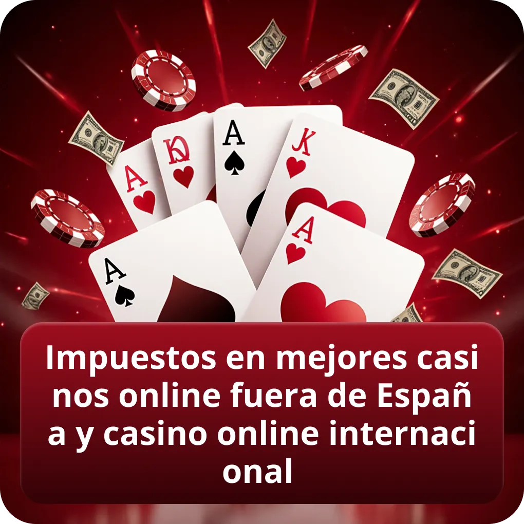 Impuestos en mejores casinos online fuera de España y casino online internacional